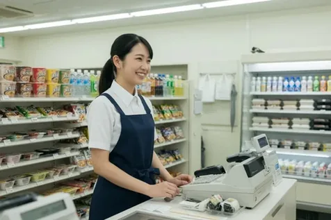Seven-Eleven Combini Staff Part Time Job at Yodoyabashi Station 淀屋橋駅 in Osaka 1,200円