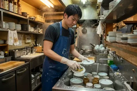 Advance Payment Hospital Dishwasher Part Time Job at Jichi-Daigaku Station 自治医大駅 in Tochigi 1,250円