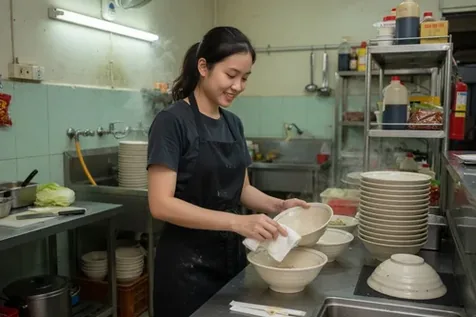 Ramen Dishwasher Part Time Job at Shimodate Station 下館駅 in Ibaraki 1,300円